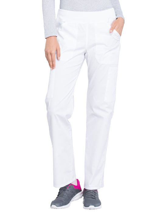 Women's Mid Rise Straight Leg Cargo Pant