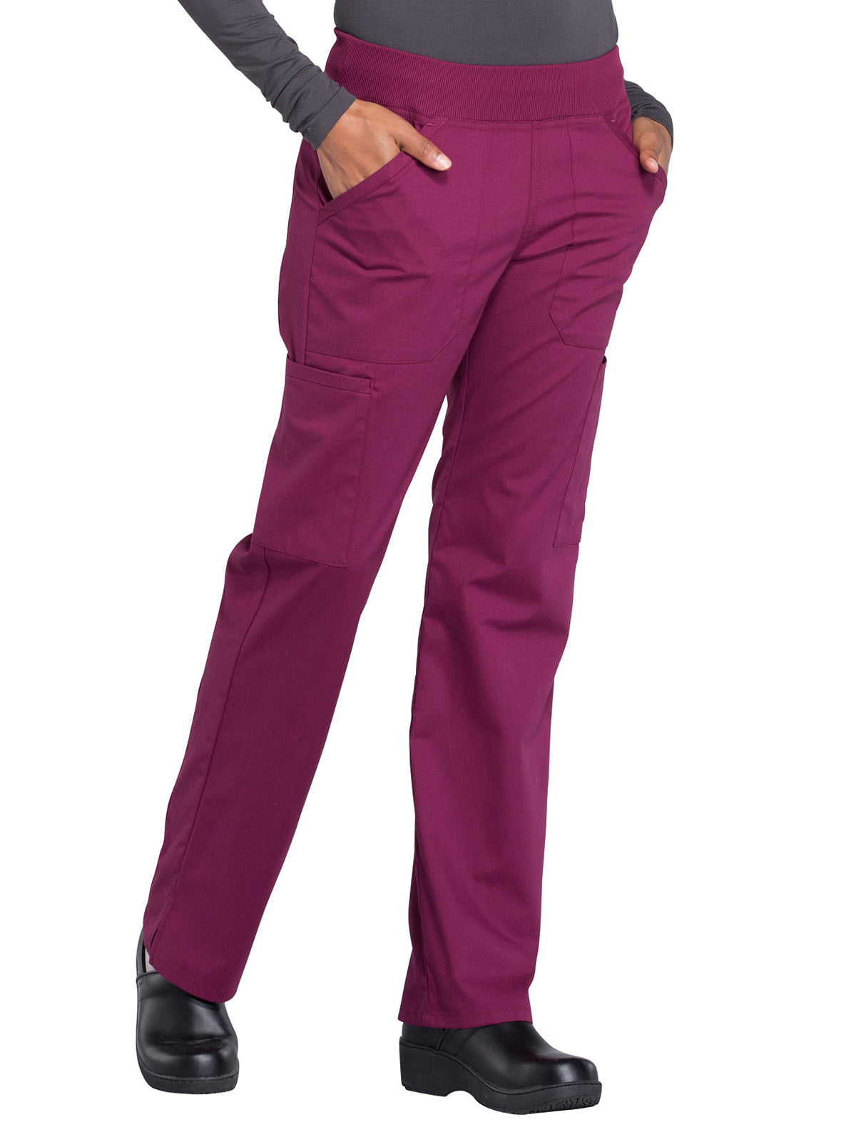 Women's Mid Rise Straight Leg Cargo Pant