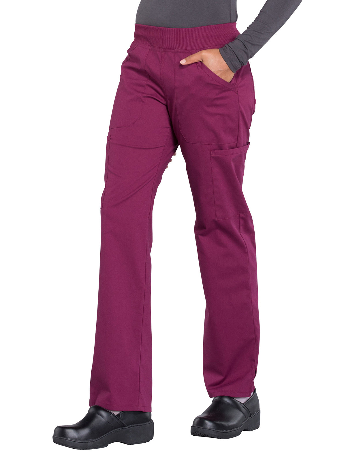 Women's Mid Rise Straight Leg Cargo Pant