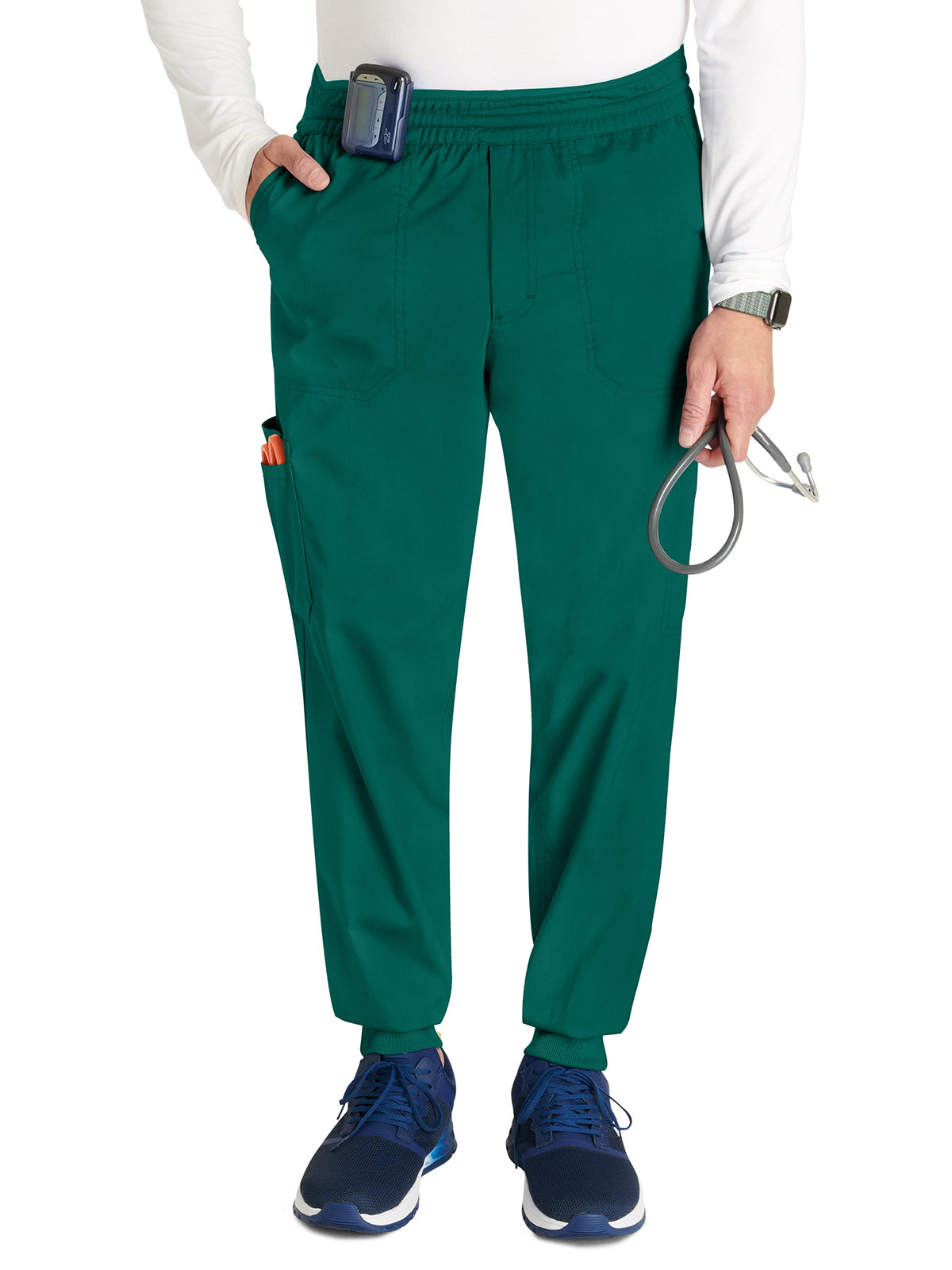 Men's Mid-Rise Pull-On Scrub Pant