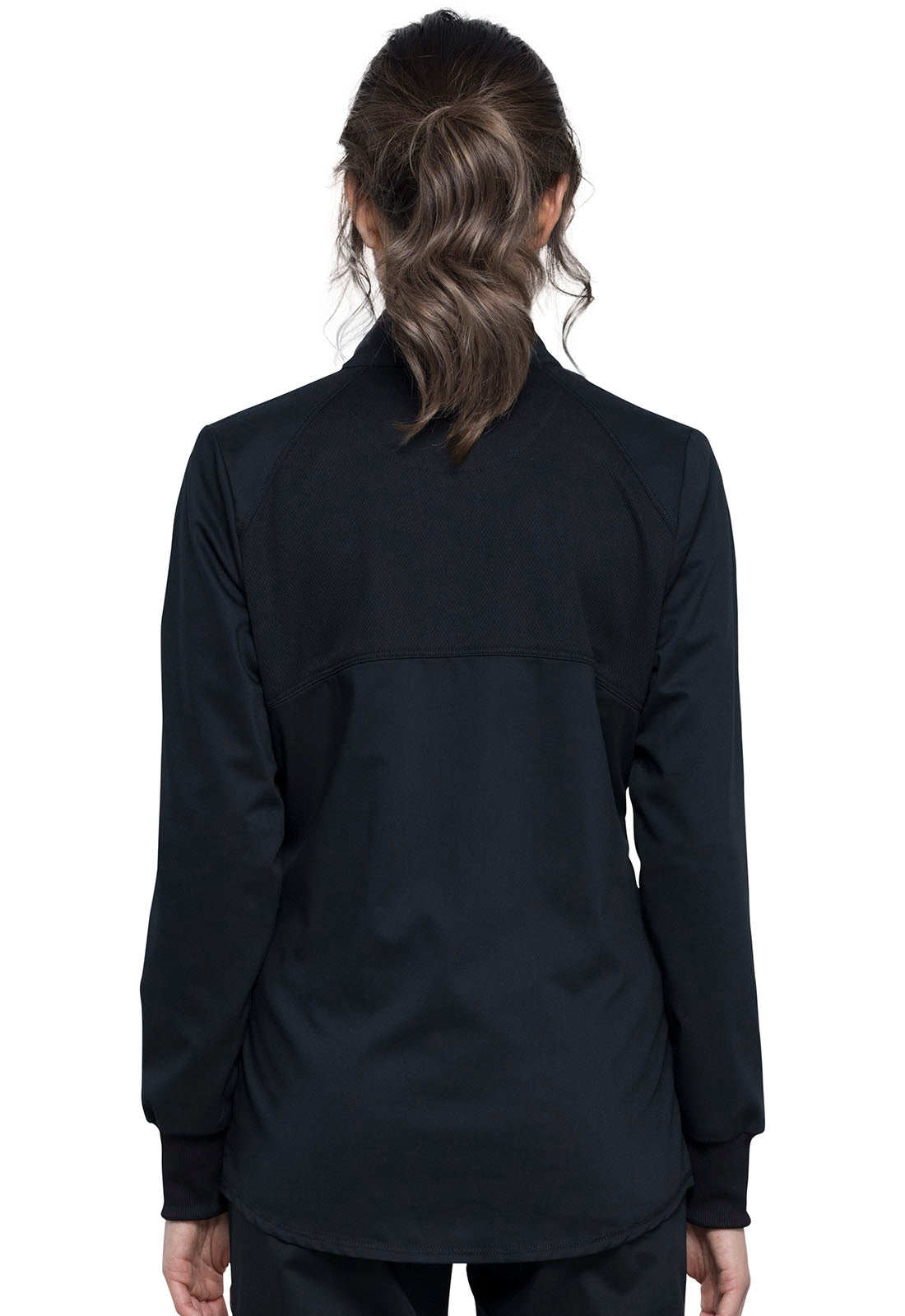 Women's 2-Pocket Zip Front Scrub Jacket