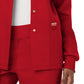 Women's 3-Pocket Snap Front Scrub Jacket