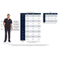 Men's 5-Pocket Zip Front Jacket - WW320 - Black