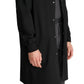 Unisex Pocketless 40" Full-Length Snap Front Lab Coat