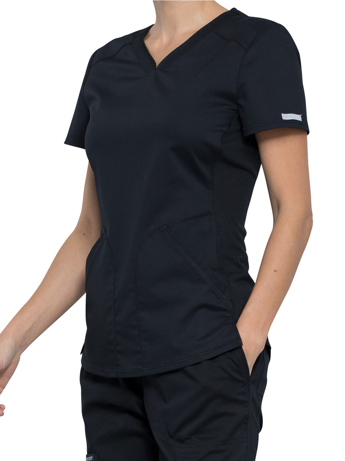 Women's 2-Pocket V-Neck Top