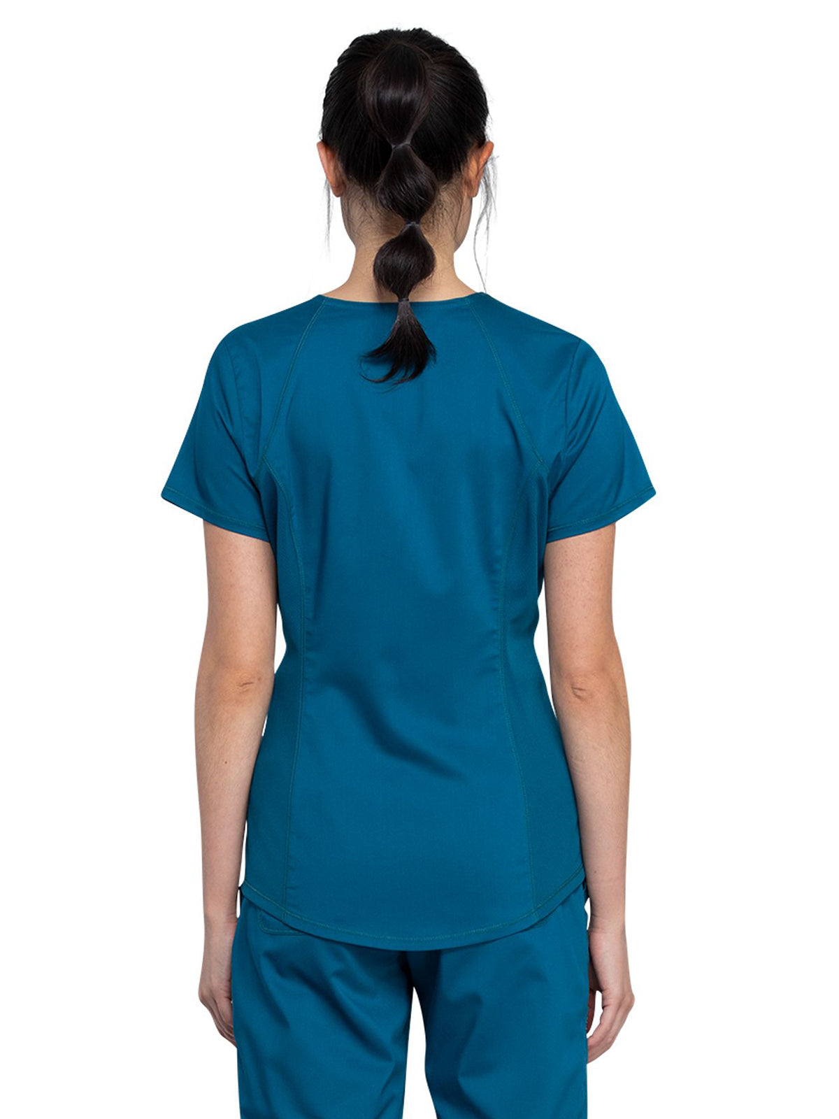 Women's 2-Pocket V-Neck Scrub Top