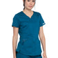 Women's 2-Pocket V-Neck Scrub Top