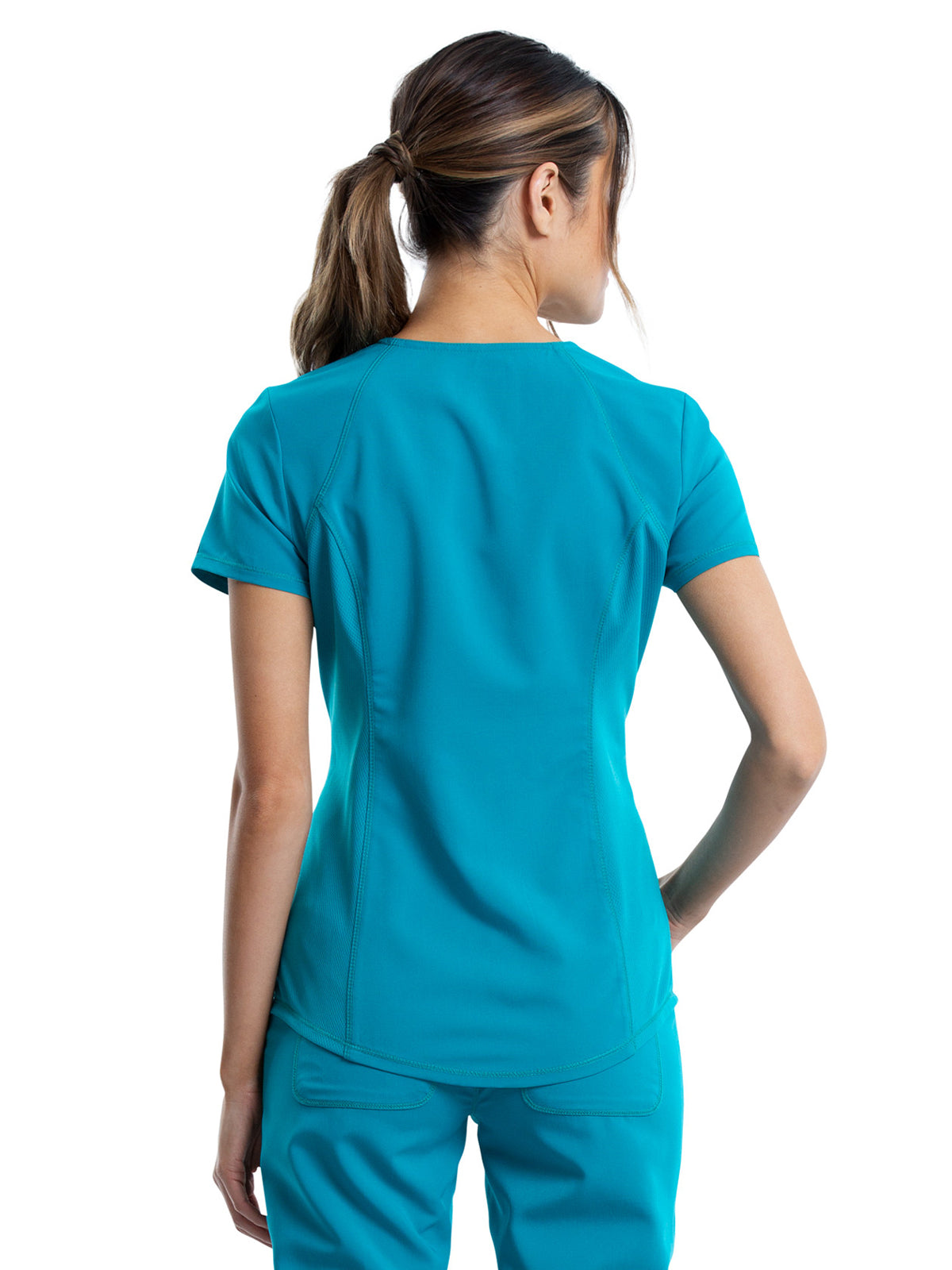 Women's 2-Pocket V-Neck Scrub Top