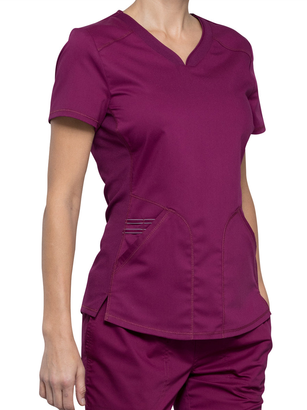 Women's 2-Pocket V-Neck Top