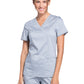 Women's 2-Pocket Mock Wrap Scrub Top