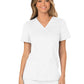 Women's 2-Pocket Mock Wrap Scrub Top