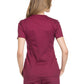 Women's 2-Pocket Mock Wrap Scrub Top