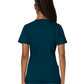 Women's 3-Pocket V-Neck Top - WW620 - Caribbean Blue