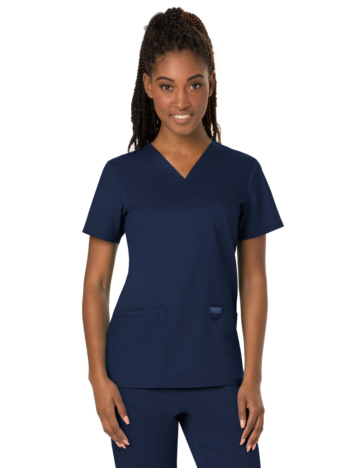 Women's 3-Pocket V-Neck Top