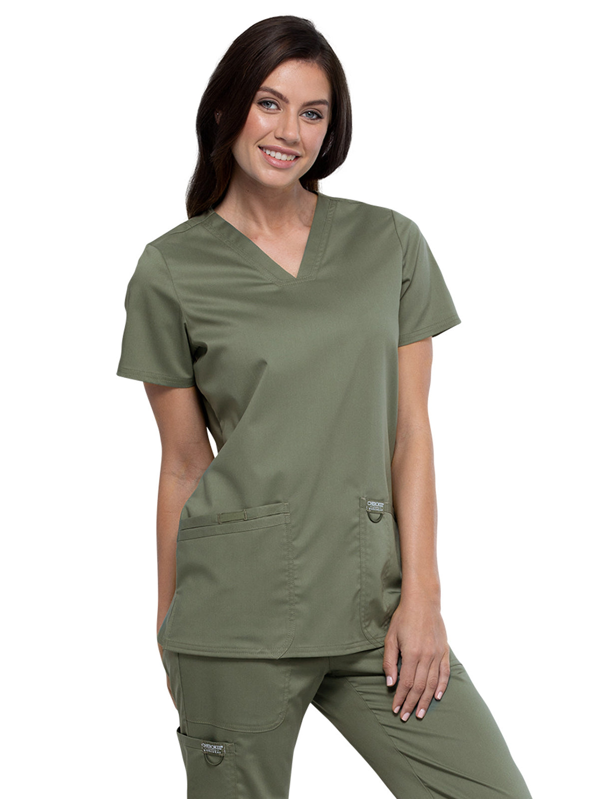 Women's 3-Pocket V-Neck Top