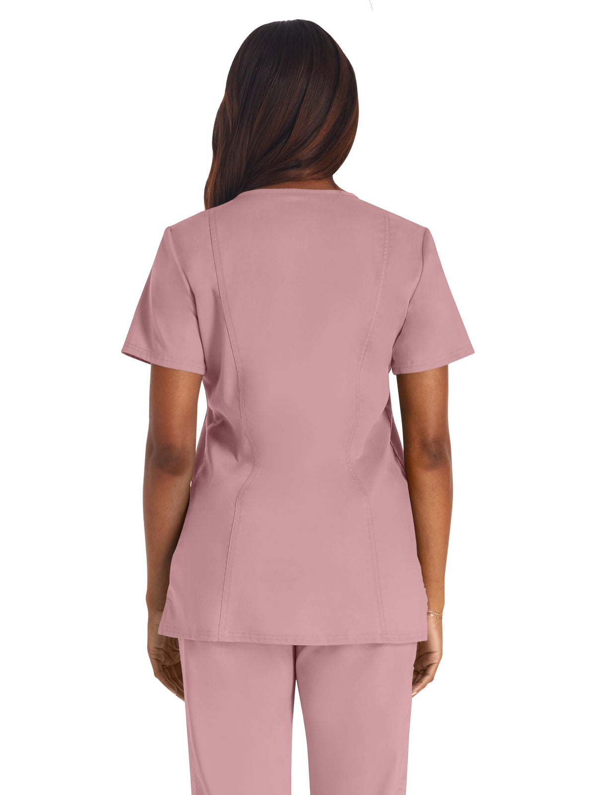 Women's 3-Pocket V-Neck Scrub Top