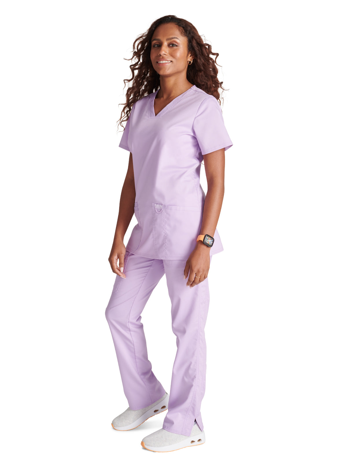 Women's 3-Pocket V-Neck Scrub Top