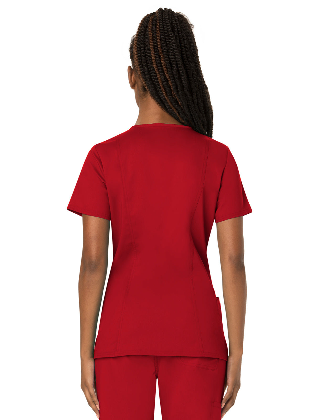 Women's 3-Pocket V-Neck Scrub Top