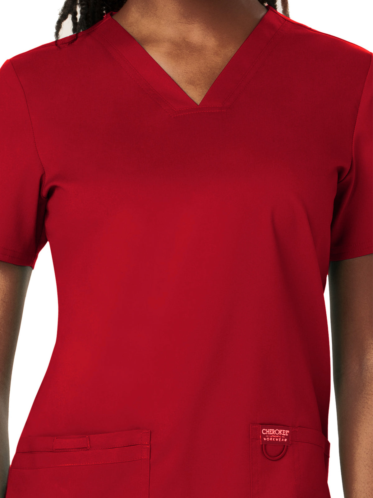 Women's 3-Pocket V-Neck Top