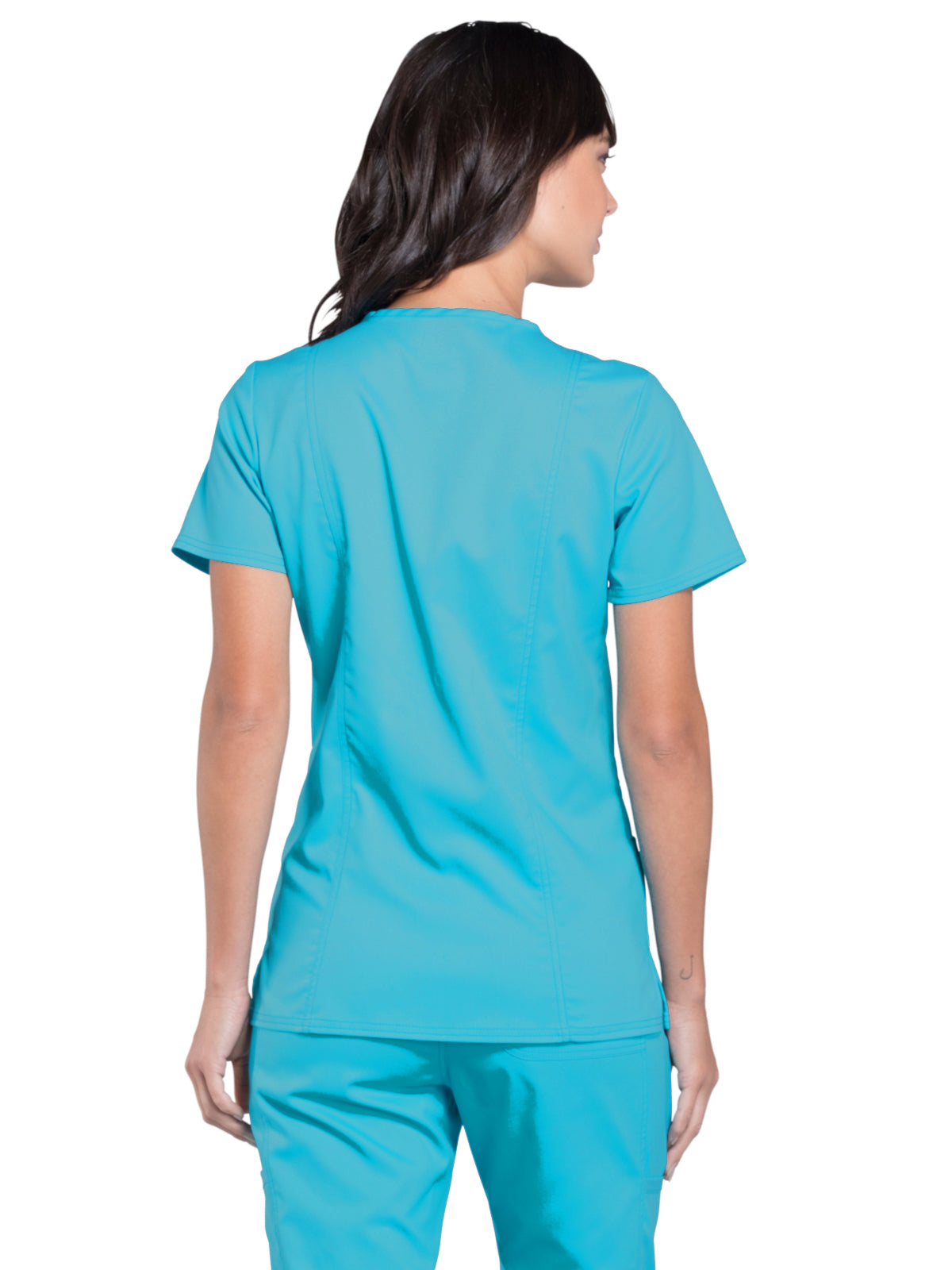 Women's 3-Pocket V-Neck Scrub Top