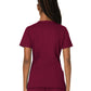 Women's 3-Pocket V-Neck Top - WW620 - Wine