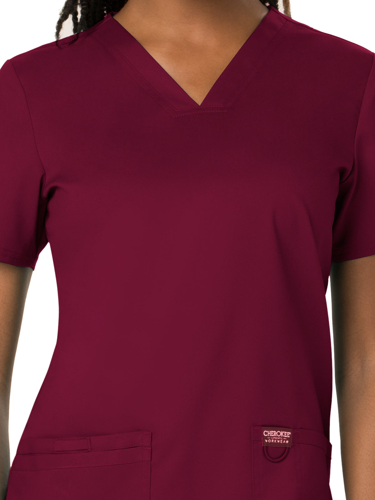 Women's 3-Pocket V-Neck Top