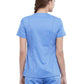 Women's 4-Pocket Snap Front V-Neck Scrub Top