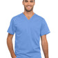 Unisex 1-Pocket Tuckable V-Neck Scrub Top