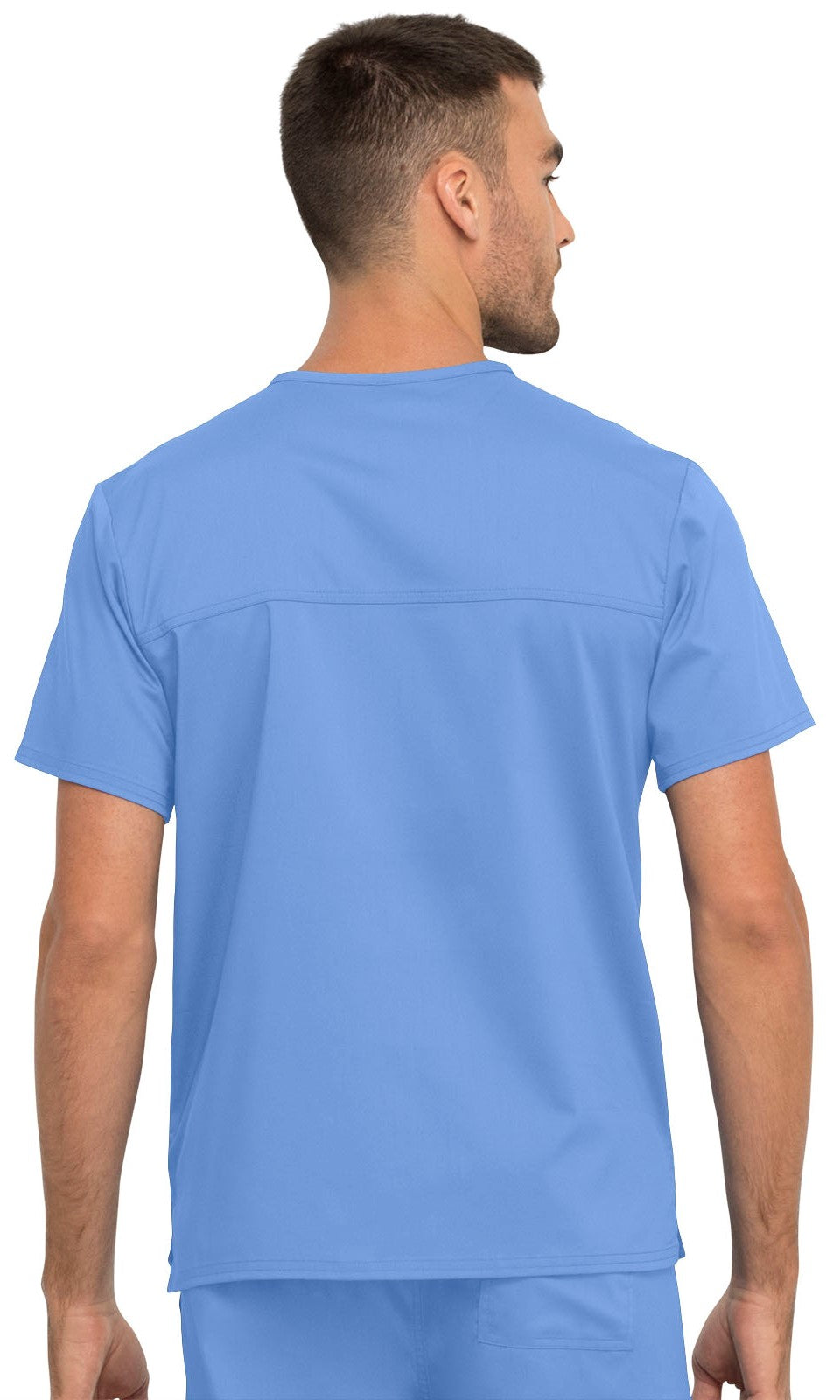 Unisex 1-Pocket Tuckable V-Neck Scrub Top