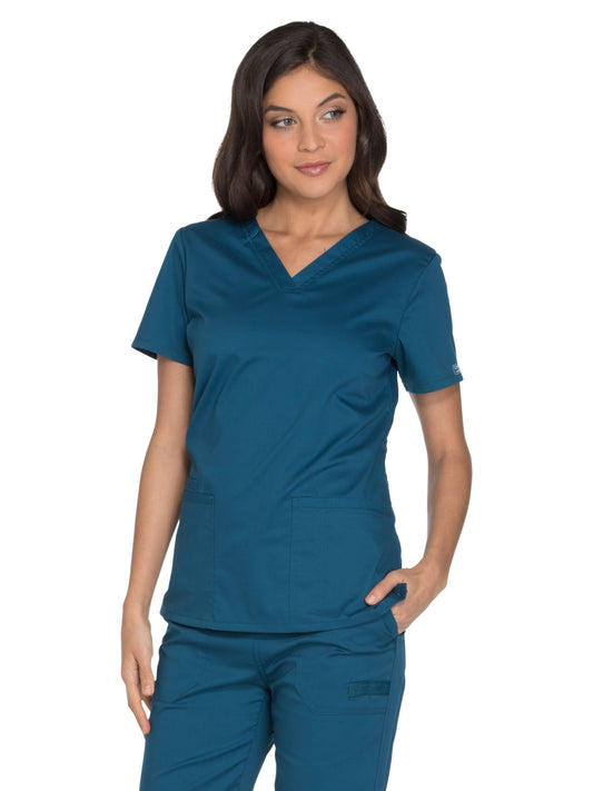 Women's 3-Pocket V-Neck Top