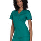 Women's 2-Pocket Mock Wrap Scrub Top