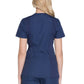 Women's 2-Pocket Mock Wrap Scrub Top