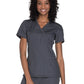 Women's 2-Pocket Mock Wrap Scrub Top