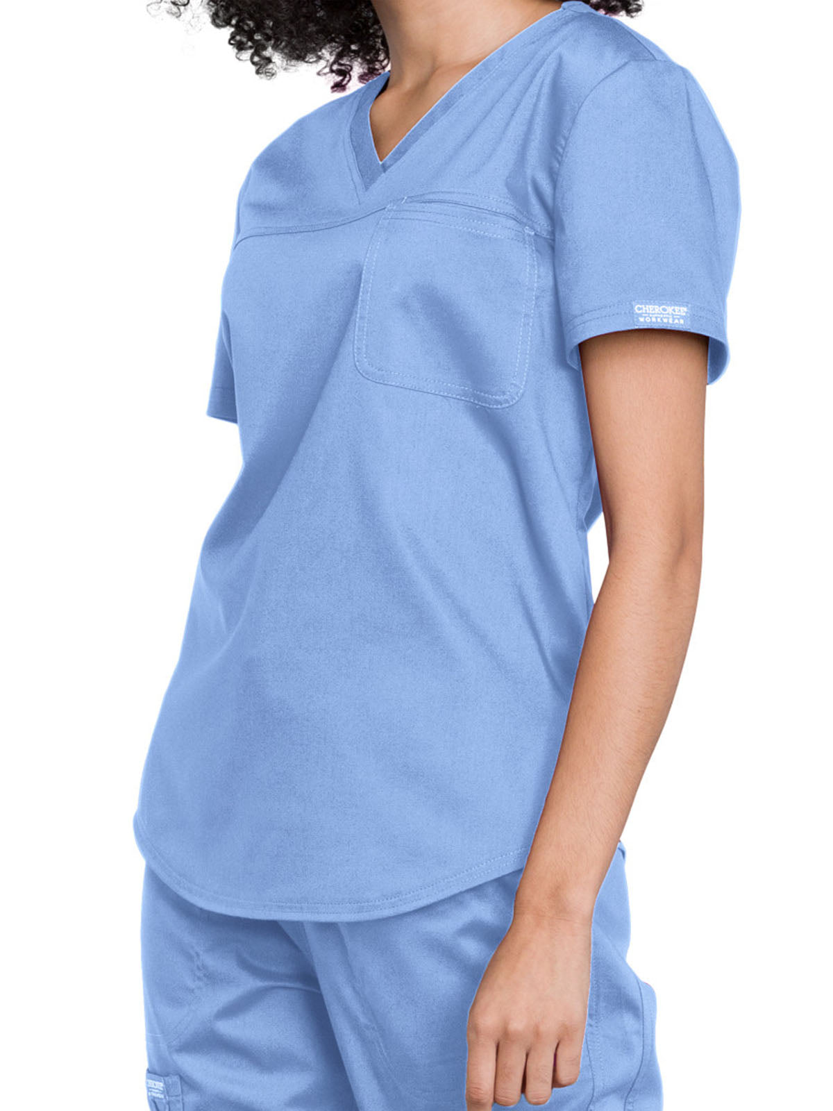 Women's 1-Pocket Tuckable V-Neck O.R. Top