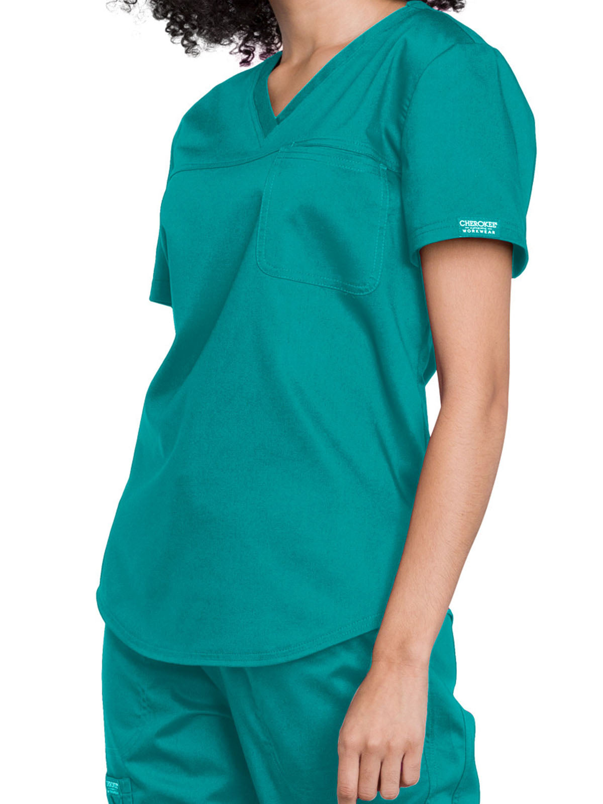 Women's 1-Pocket Tuckable V-Neck O.R. Top