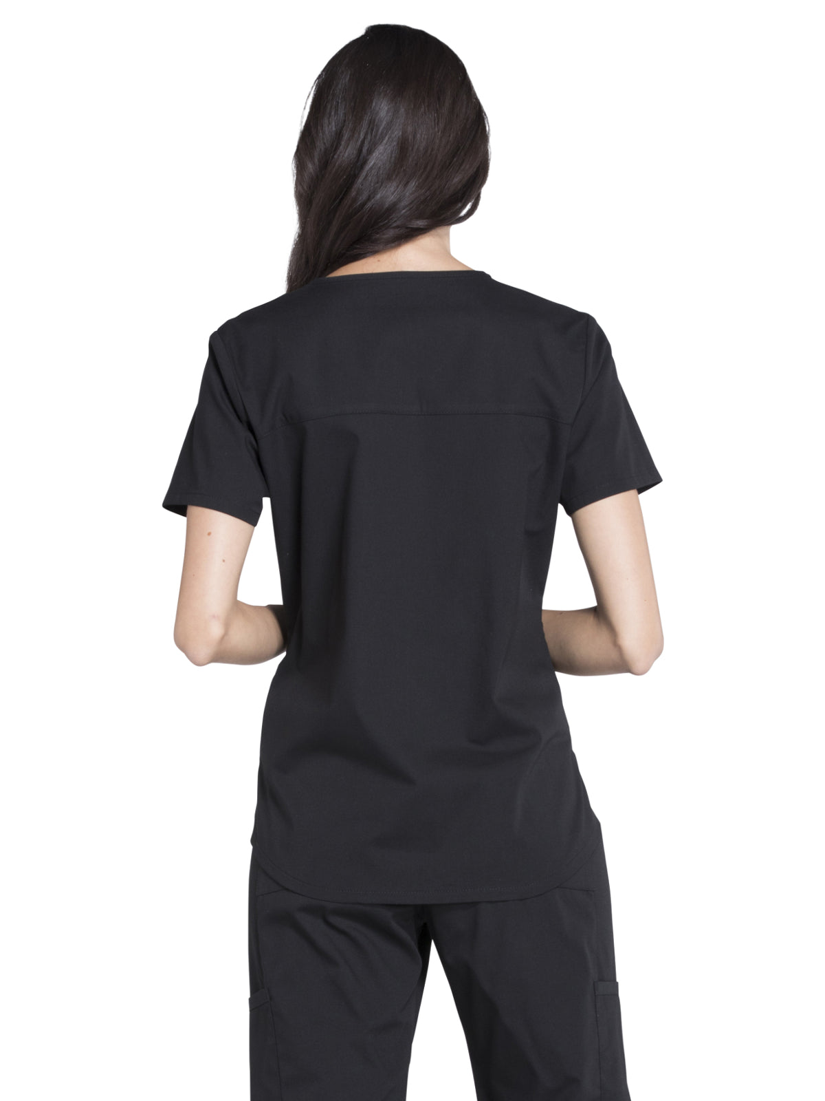 Women's 3-Pocket V-Neck Scrub Top