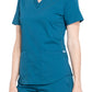 Women's 3-Pocket V-Neck Scrub Top