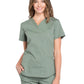 Women's 3-Pocket V-Neck Scrub Top