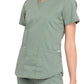 Women's 3-Pocket V-Neck Scrub Top