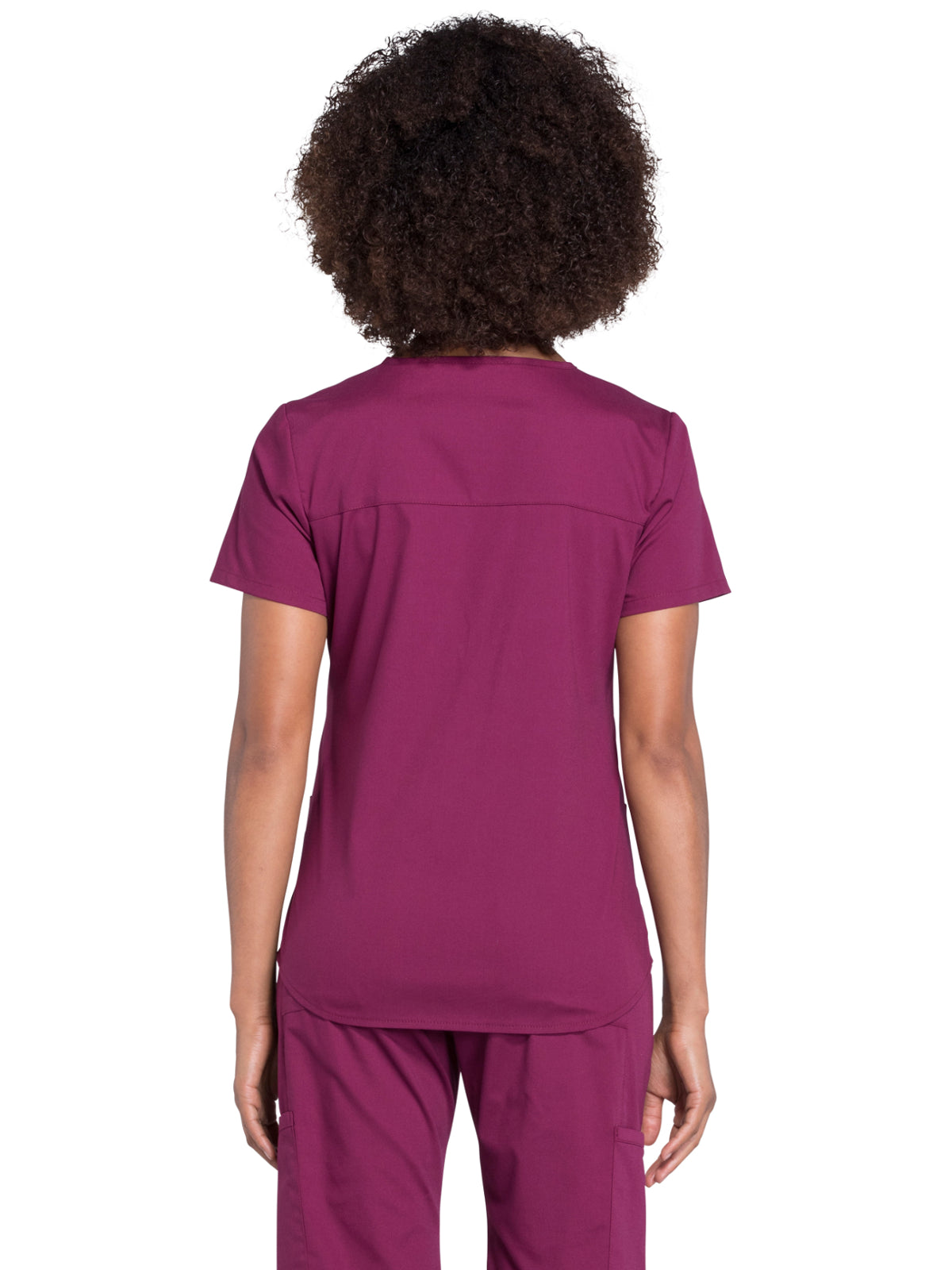 Women's 3-Pocket V-Neck Scrub Top