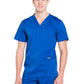 Men's 3-Pocket V-Neck Scrub Top