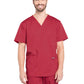 Men's 3-Pocket V-Neck Scrub Top