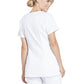 Women's 2-Pocket Maternity Mock Wrap Scrub Top