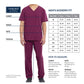 Men's 2-Pocket V-Neck Top - WW751 - Royal