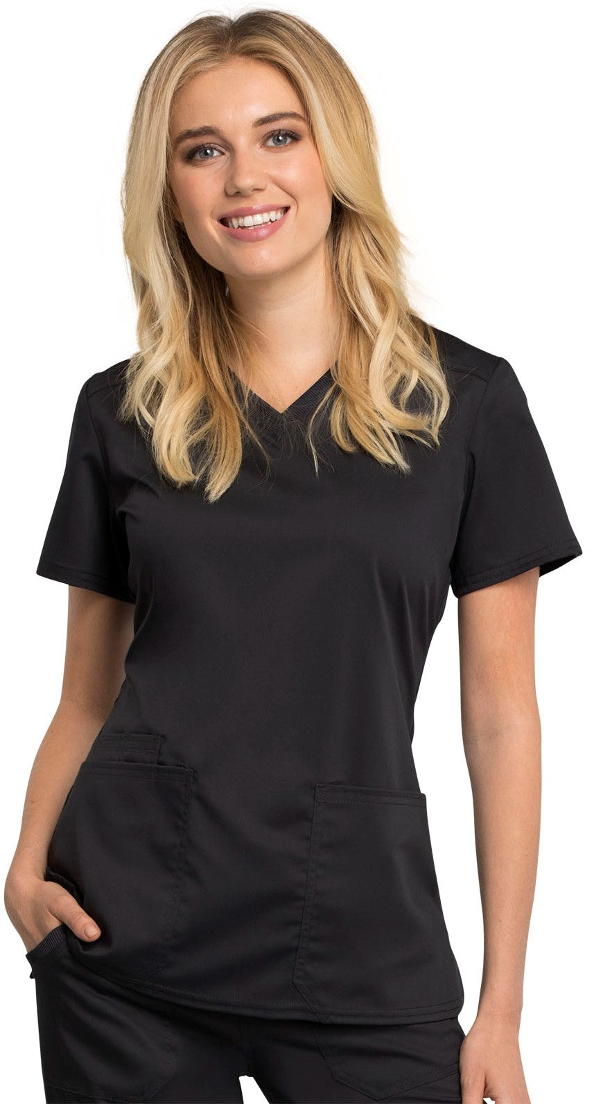 Women's V-Neck Scrub Top