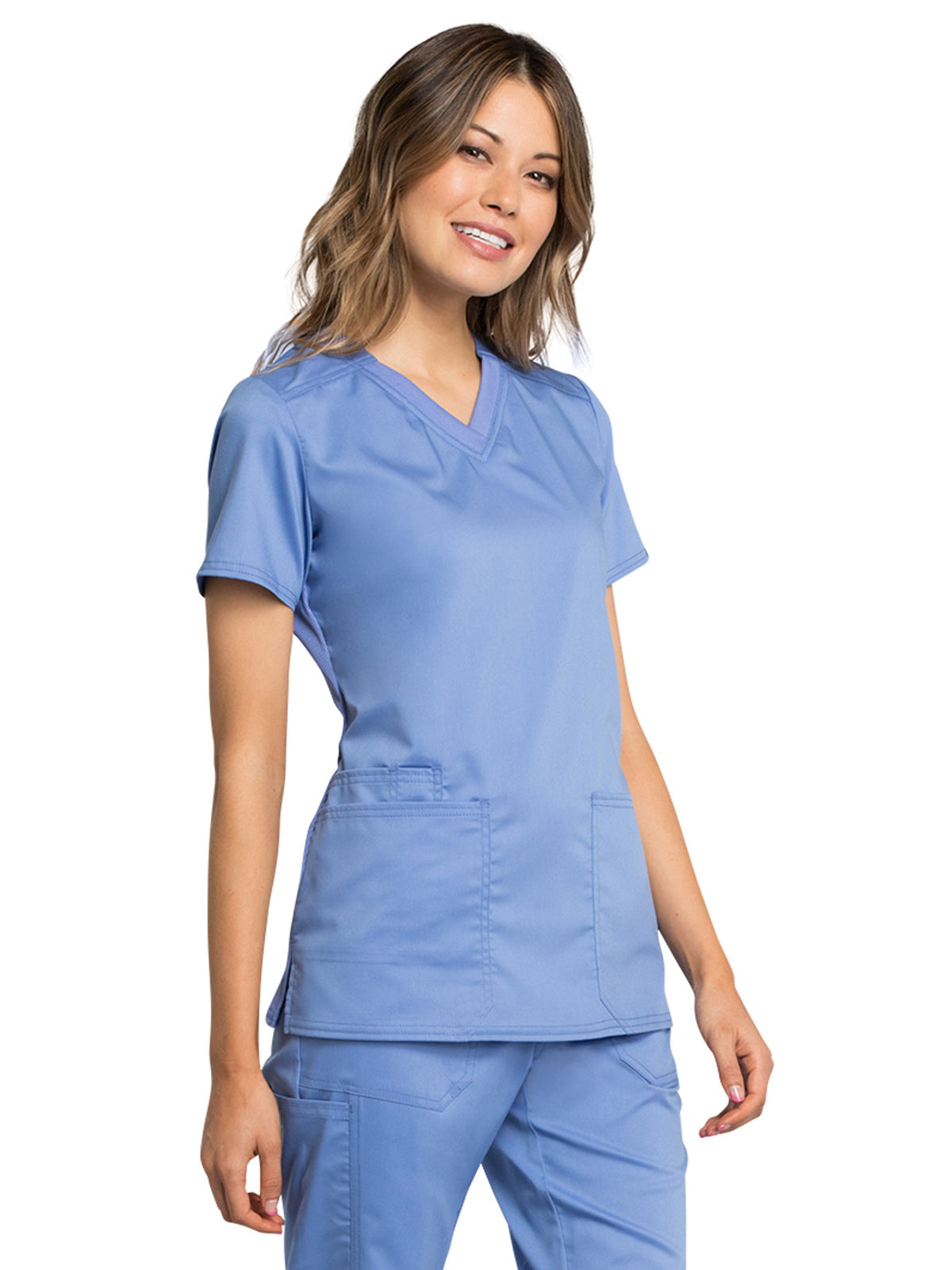 Women's V-Neck Scrub Top