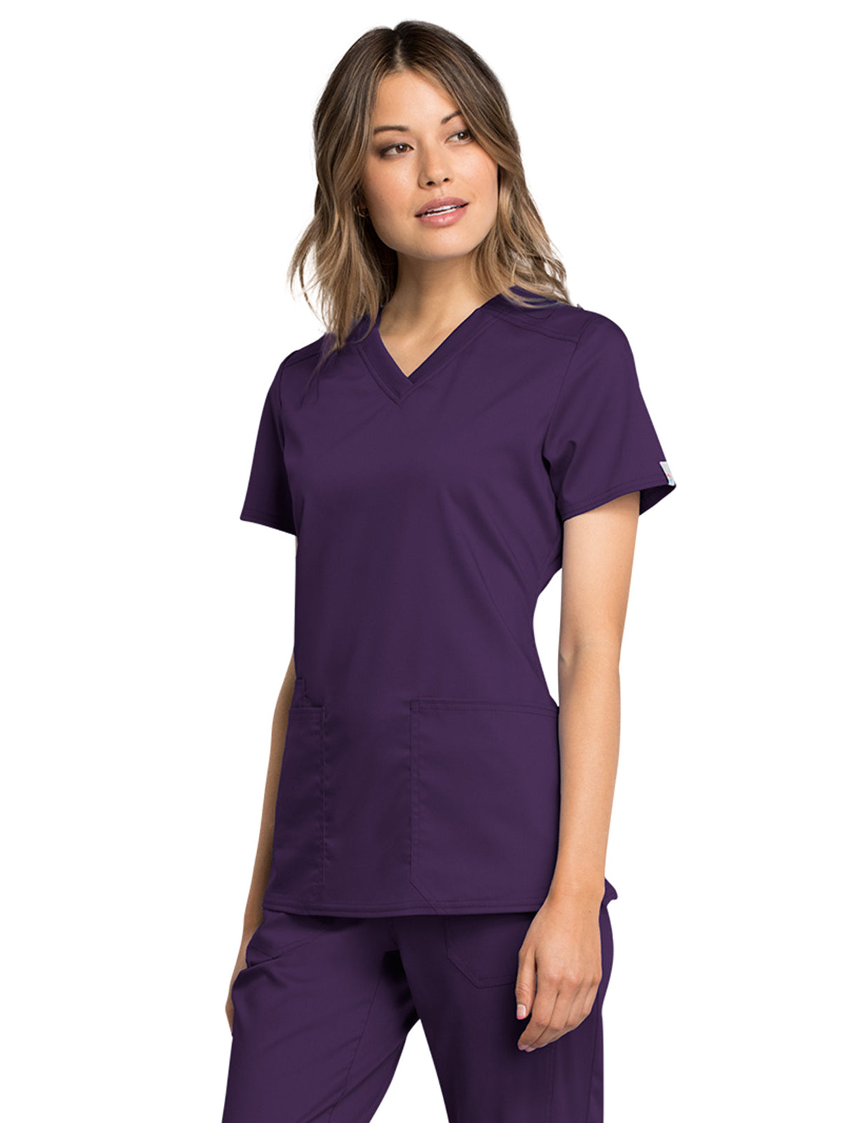 Women's V-Neck Scrub Top