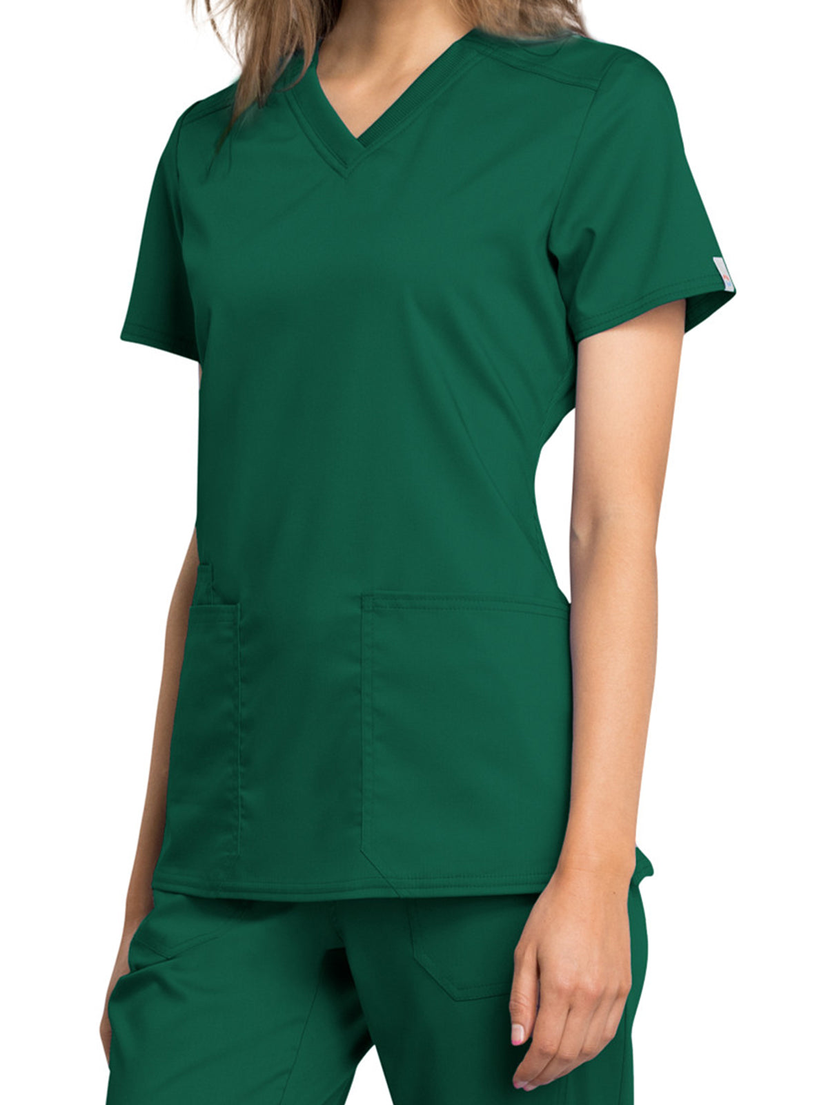 Women's V-Neck Scrub Top