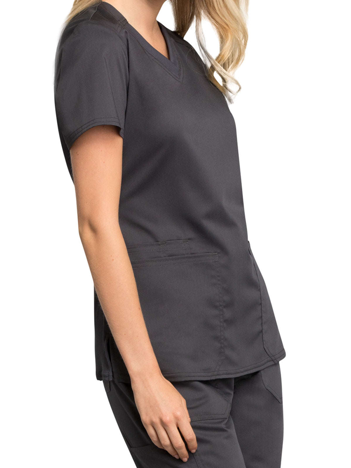 Women's V-Neck Scrub Top