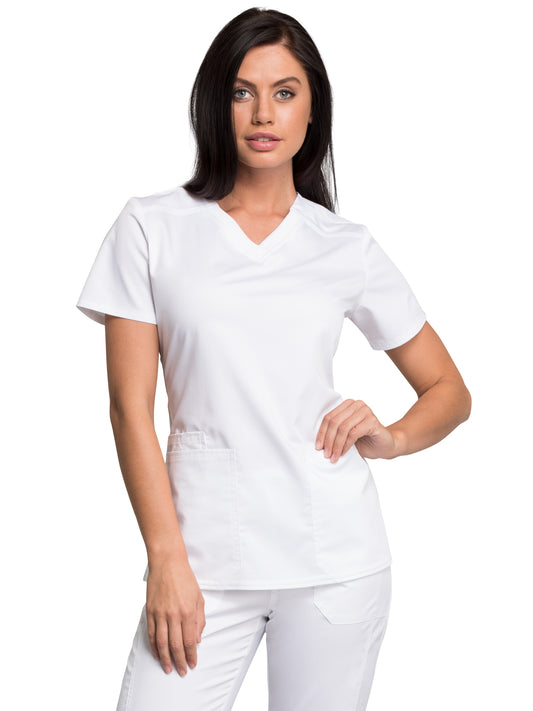 Women's V-Neck Scrub Top